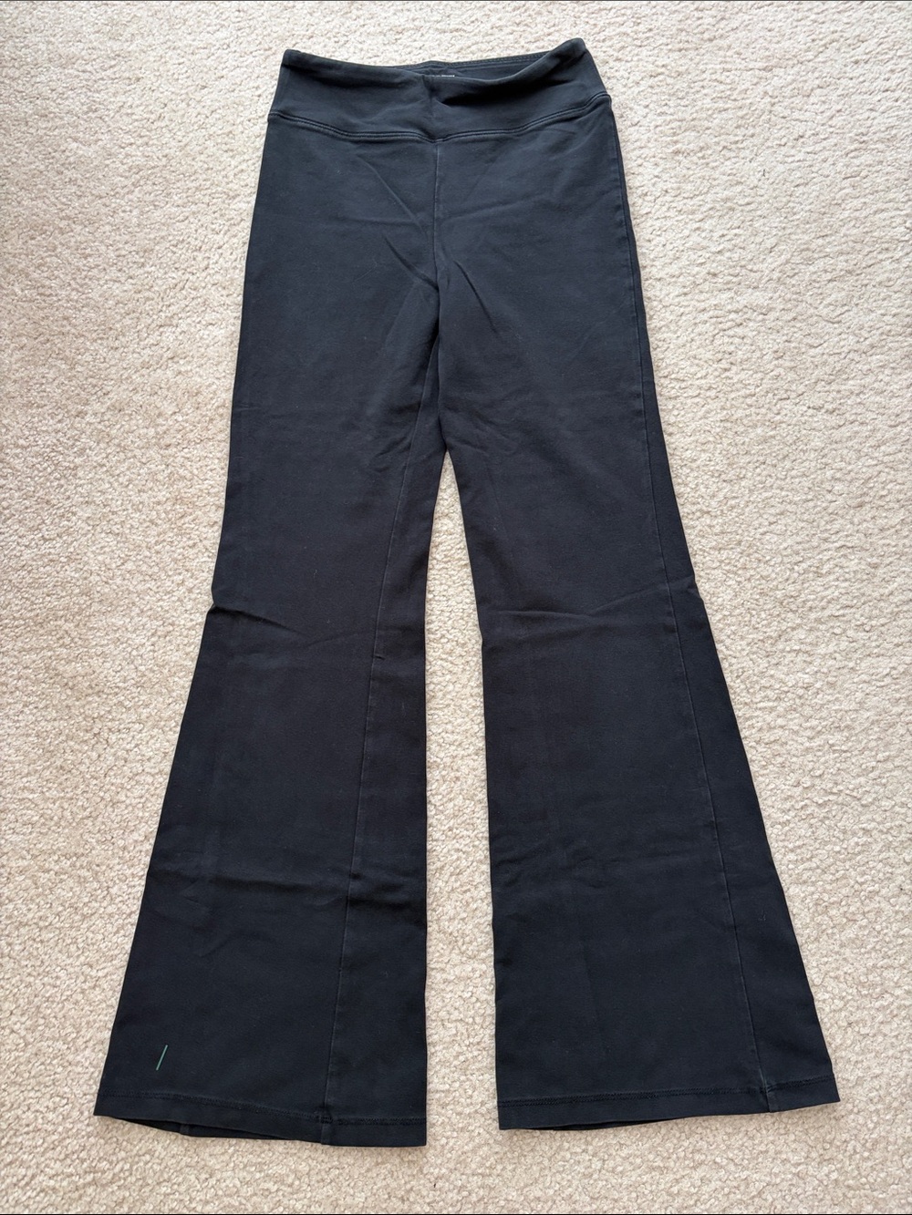 J. Crew Black Flared Leggings